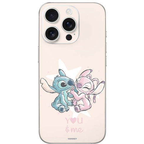 Disney Lilo and Stitch Stitch and Angel iPhone 16 Pro Skin